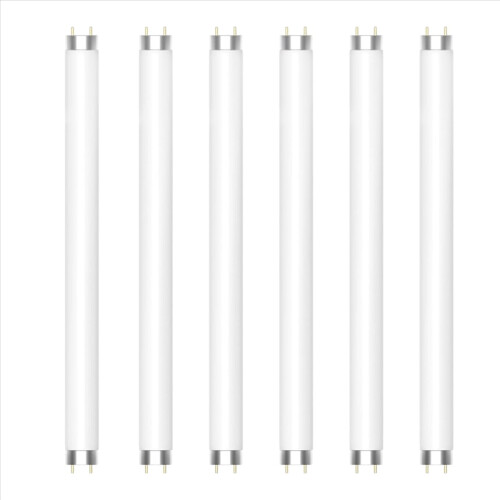 6 Pack BL T8 F10W Bug Zapper Replacement Bulb for 20W Zapper, 13 Inch 1