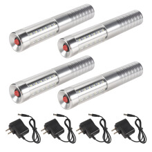 4 Pcs LED Strobe Reusable Light Rechargeable Champagne Bottle Service