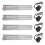 4 Pcs LED Strobe Reusable Light Rechargeable Champagne Bottle Service 4