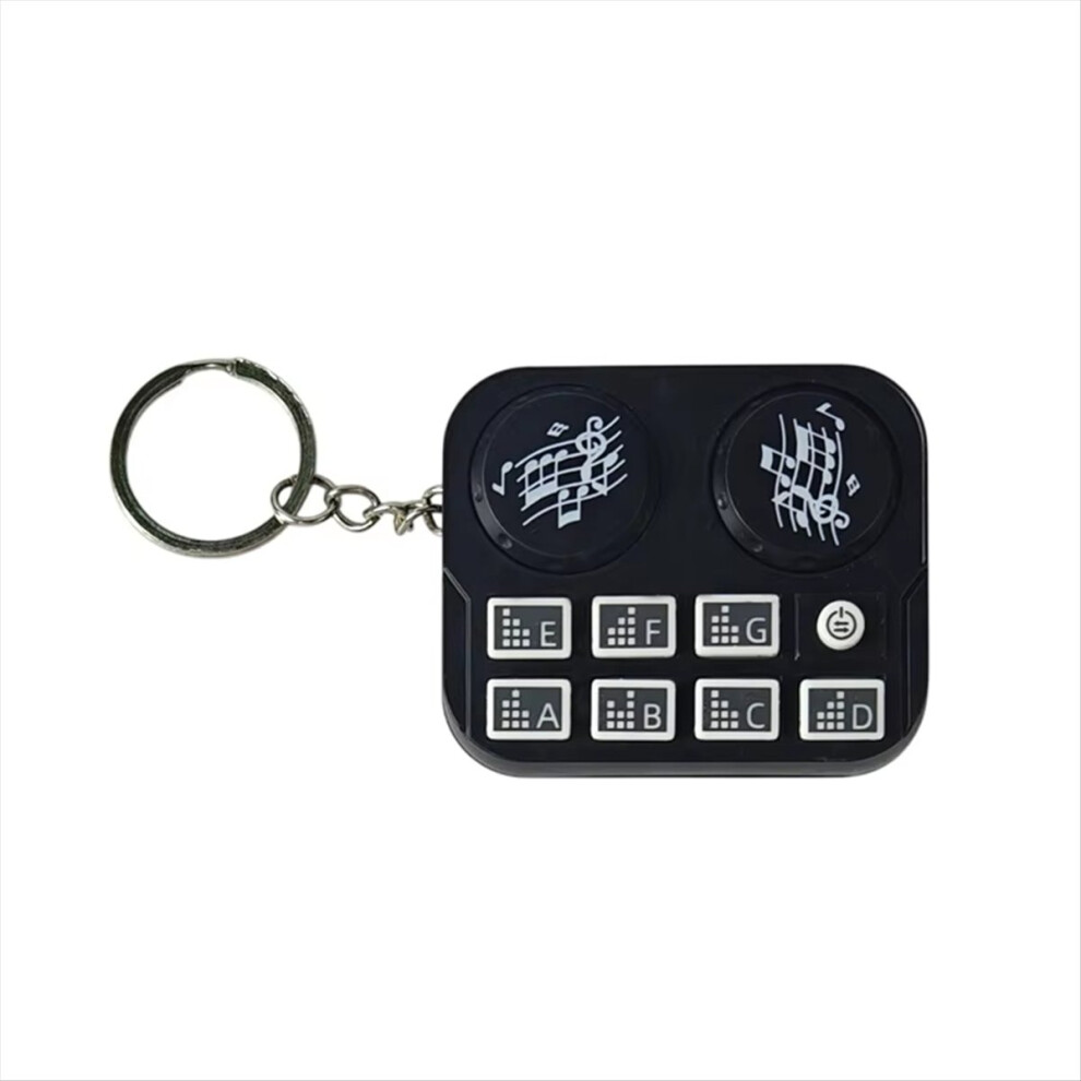 Mini Dj Machine Music Keychain Funny Sound Toy Keyring Car Key Holder 4851036300949