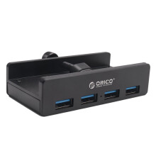 USB 3.0 Hub 5 Gbit/s Clip-Erweiterungssplitter 1 auf 4 Mehrfach-Erweiterungsdock