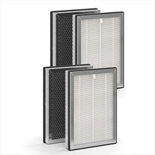 4-Pack MA-25 Vervangfilter Geschikt voor en Verwijdering PM2.5 Stof El