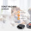 Mini Breakfast Maker Sandwich Bread Steak Dessert Toaster Great for EU 5