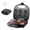 Mini Breakfast Maker Sandwich Bread Steak Dessert Toaster Great for EU 3