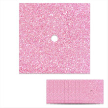 10 Stück rosa Glitzerkarton Premium-Bastelpapier für Abschlussarbeiten