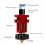 Hotend Extrusion Head Kit for -6 SE 3D Printer Accessories Printhead N 3