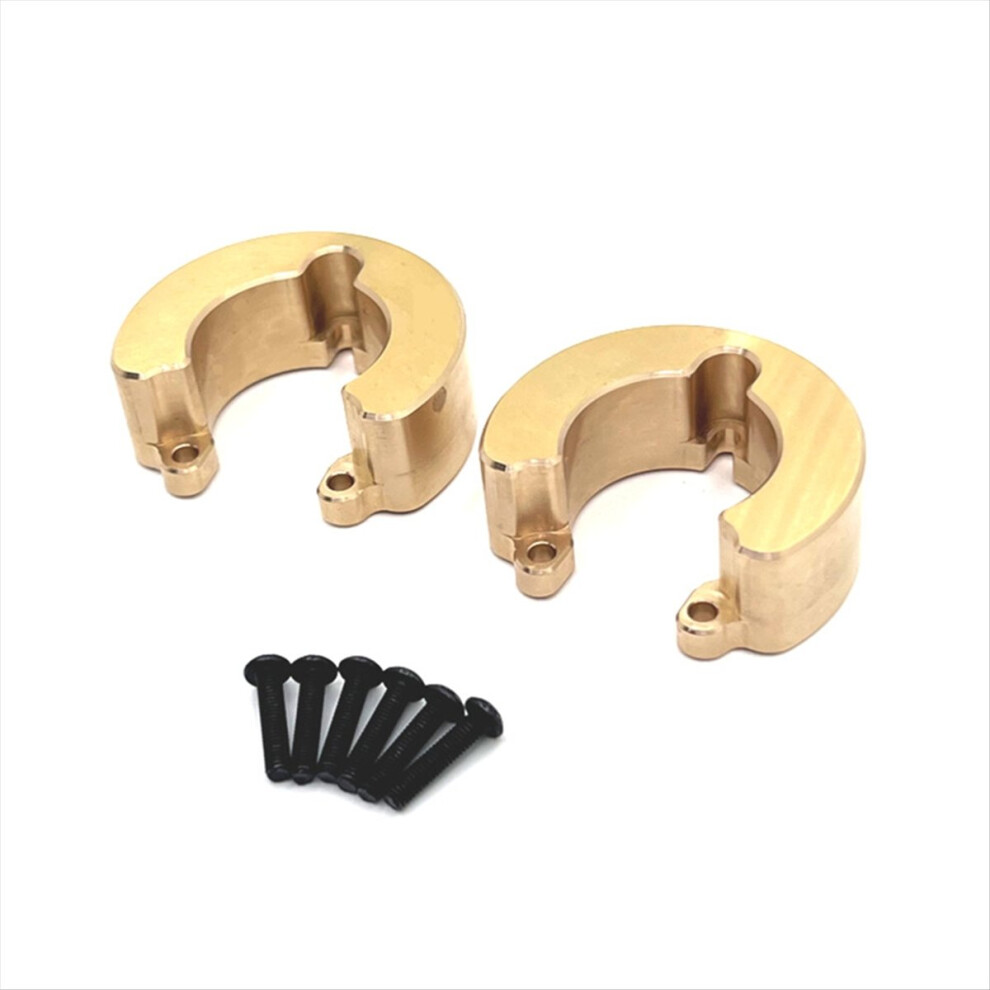 Rc Car Upgrade Toy Front Wheel Counterweight Kit For 1/10 Yk4106 Parts Gold 4852430017631
