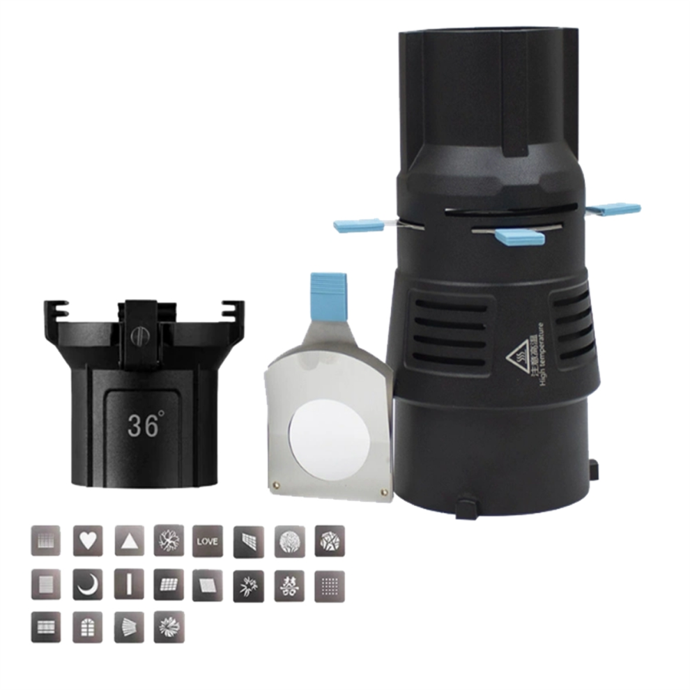 Focalize Conical Snoot Bowens Photography Photo Condenser Built-In Geo Light 4852430018683