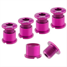 5Pcs Chainring Bolts Set 8.5mm Double Screws for Road and Mountain Bi