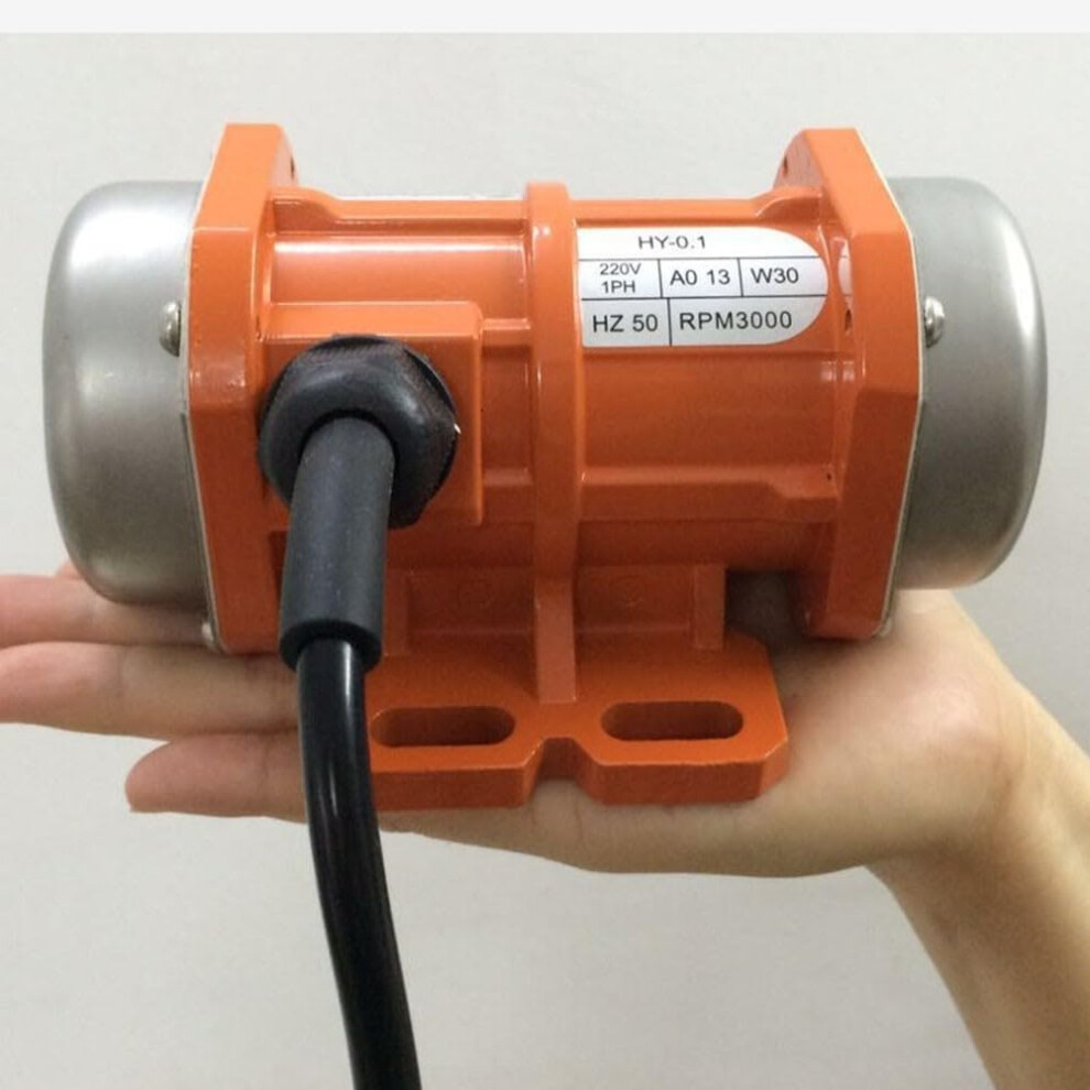 Industrial 60W Vibration Motor Ac 220V 50Hz For Mining And Construction Reliable Operation 9323874180205