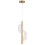 Κρεμαστό Φωτιστικό Led G121-cp Gold 1