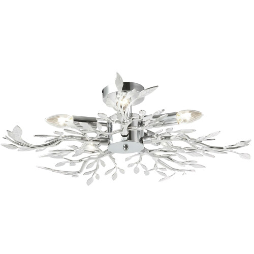Φωτιστικό Οροφής Ebt021-5c Chrome