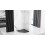 Καμπίνα Ντους Rea Diamond 80x80 Black Mat Χωρίς ντουζιέρα 7