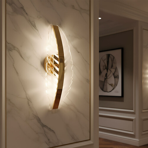 Φωτιστικό Τοίχου Led G140-w Gold 2