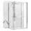 Επιτοίχια Καμπίνα Ντους Rea Rapid Swing Chrome 120x90 2