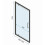 Επιτοίχια Καμπίνα Ντους Rea Rapid Swing Chrome 120x90 8