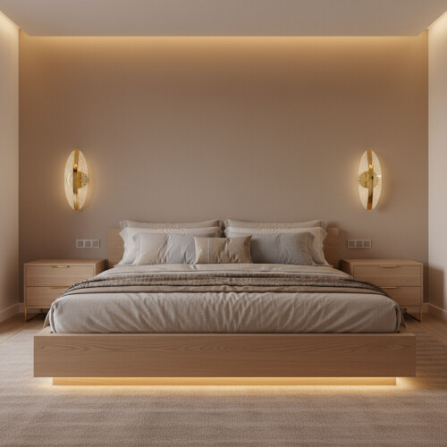 Φωτιστικό Τοίχου Led G130-w Gold 2
