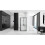 Καμπίνα Ντους Rea Space In Black 80x100 Χωρίς ντουζιέρα 5