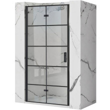 Πόρτα Ντουζιέρας Rea Molière Black 100