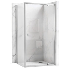 Zuhanykabin Rea Primo Swing 80x100 Chrome
