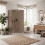 Καμπίνα Ντους Rea Diamond 90x90 Copper Brush Χωρίς ντουζιέρα 2
