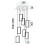 Λάμπα Led Lhj089-7cp Black 6