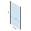 Επιτοίχια Καμπίνα Ντους Rea Rapid Swing Chrome 120x80 11