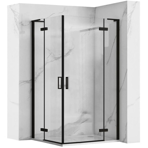 Zuhanykabin Rea Hugo Double Black 90x100