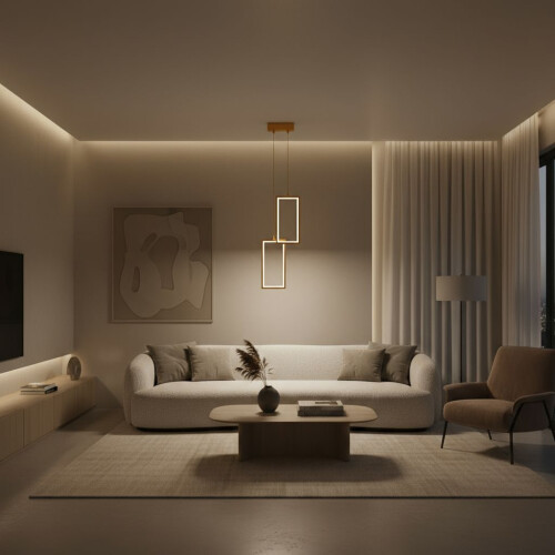 Λάμπα Led Lhj086-2cp Gold 2