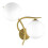 Φωτιστικό Τοίχου Led G132-2w Gold 1