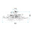 Φωτιστικό Οροφής Ebt020-5c Chrome 5
