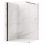 Zuhanyfal Rea Flexi Transparent / Black 140 1