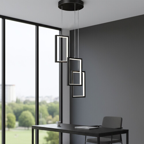 Λάμπα Led Lhj087-3cp Black 1