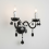 Φωτιστικό Τοίχου Ebt018-2w Black 2