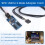 Bundkort 9-benet USB-header til 2-han-adapterkort USB2.0 dobbeltstiksplitter 5