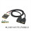Placa de Expansão KEY AE para USB 2.0 M.2 NGFF com Interface de Porta Dupla e Riser USB 5