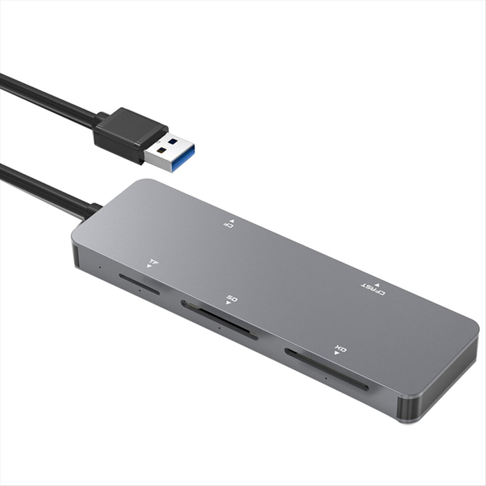 5 In 1 Multi Memory Card Reader Otg Adapter Supports Sd/Tf/Ms/Cf/Xd For Computer Pc Laptop 4851698656941