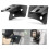 2PC A-Pillar Windshield Hinge Mounting Brackets for Offroad LED Fog Light Work Light for 2007-2017 for for Wrangle 5