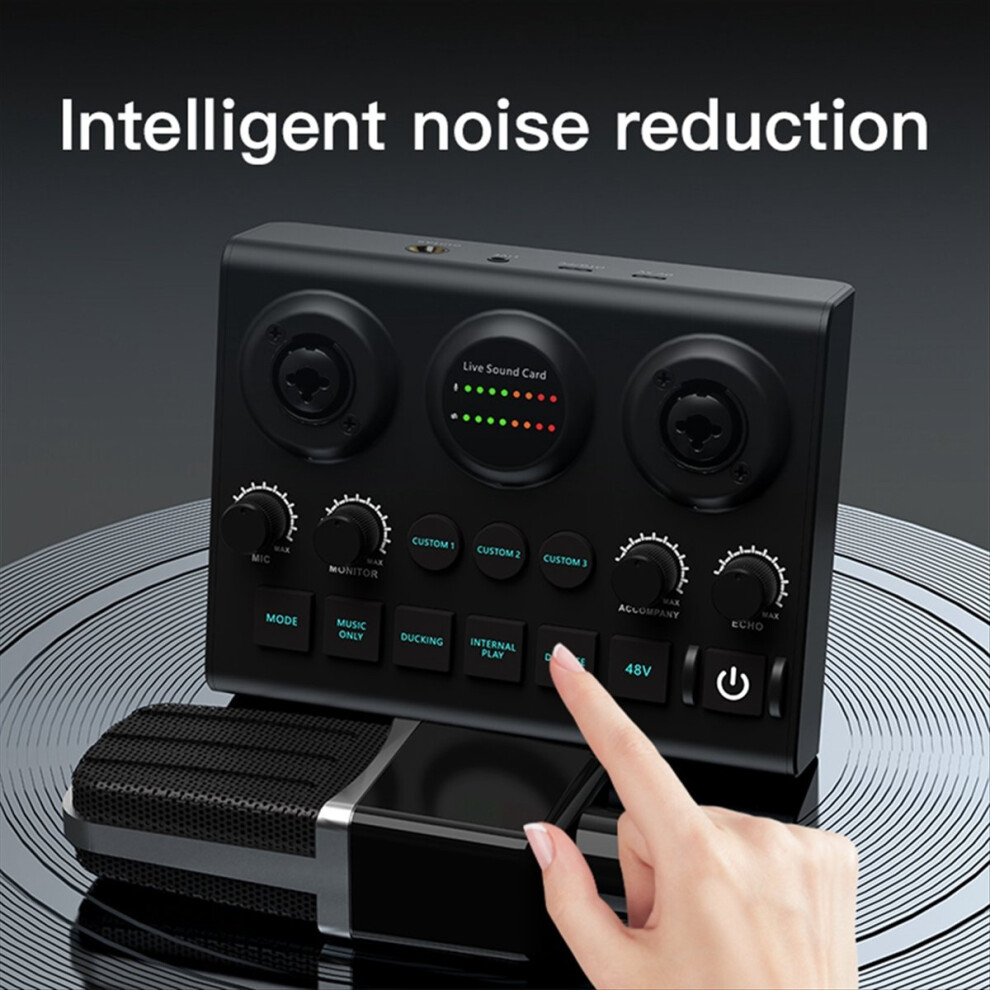 Microphone Sound Card Live Sound Card Singing Performance Sound Card For Microphones And Musical Instruments 4851376251222