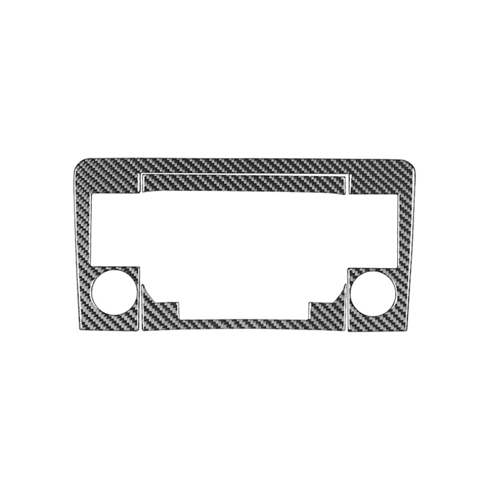 Center Console Radio Navigation Frame Cover Trim For M Class W164 2006-2011 Carbon Fiber Accessories 4853466383691
