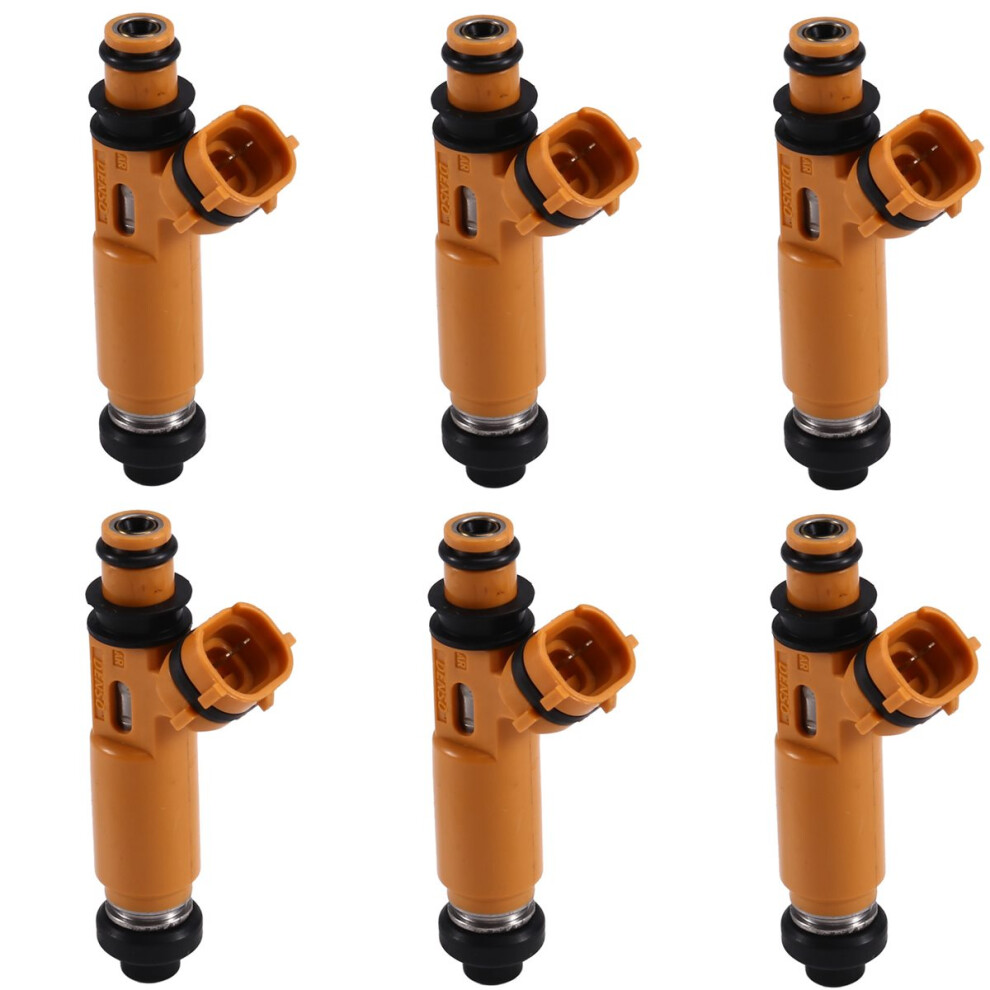 6 Pcs Injectors For Montero Sport Montero 3.5L 195500-3300 1955003300 84212300 842-12300 4853466381345