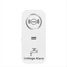 Czujnik wody 90dB Alarm Detektor wycieku Monitorowanie wycieków i kapania w kuchni, łazience i piwnicy