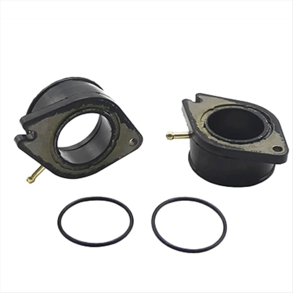 2Pcs Motorcycle Carburetor Intake Manifold Adapter For Xv700 Xv750 Xv920 Virago Virago 1100 Xv1100 Xv 700 750 920 Black 4853466390194