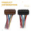 153-2620 54-pins ECU-controllerstekker 153-2630 Graafmachineonderdelen E320C/D/E E324D/E E325C/D E330C/D Connector 6