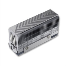 Podwójna rura chłodząca do dysku SSD M.2 2280 NVMe, radiator o wysokiej wydajności do komputera PC