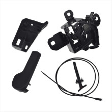 Hood Lever Release Handle Bracket Cable Kit 1J0823509C 1J1823633 1J182353 1KD823633 for Golf