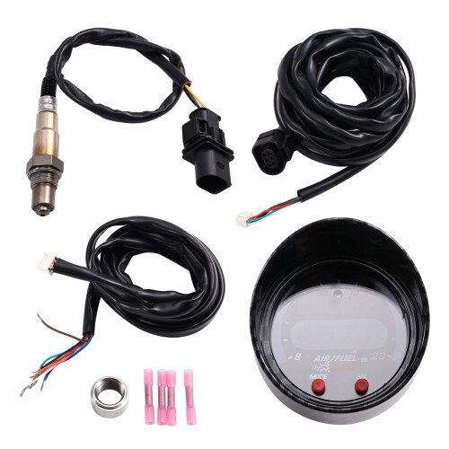 Controlador de AFR (relação ar/combustível) para medidor de banda larga da série X 30-0300, sensor de oxigênio (O2), 2 1/16 polegadas (52 mm). 2