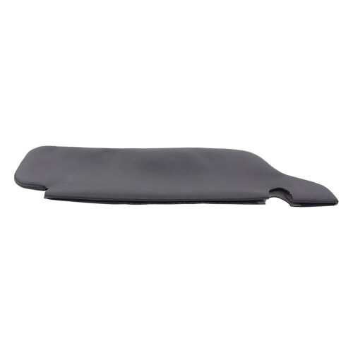 Black Microfiber Leather Sun Visor Replacement Cover Repair for 1994-2004 2