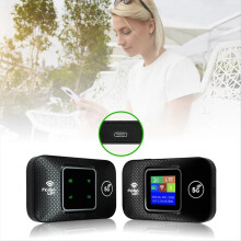 4G Lte WiFi Router Bærbar Mobil Hotspot 3000mAh 150Mbps Trådløs Router med SIM-kortslot Repeater til Hjemmet