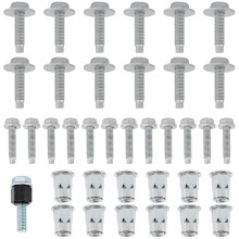 Kit di montaggio hardware Sidestep 68193128AB per RAM 1500 2500 3500 2013-2019 RAM 4500 5500 2014-2019 Accessori